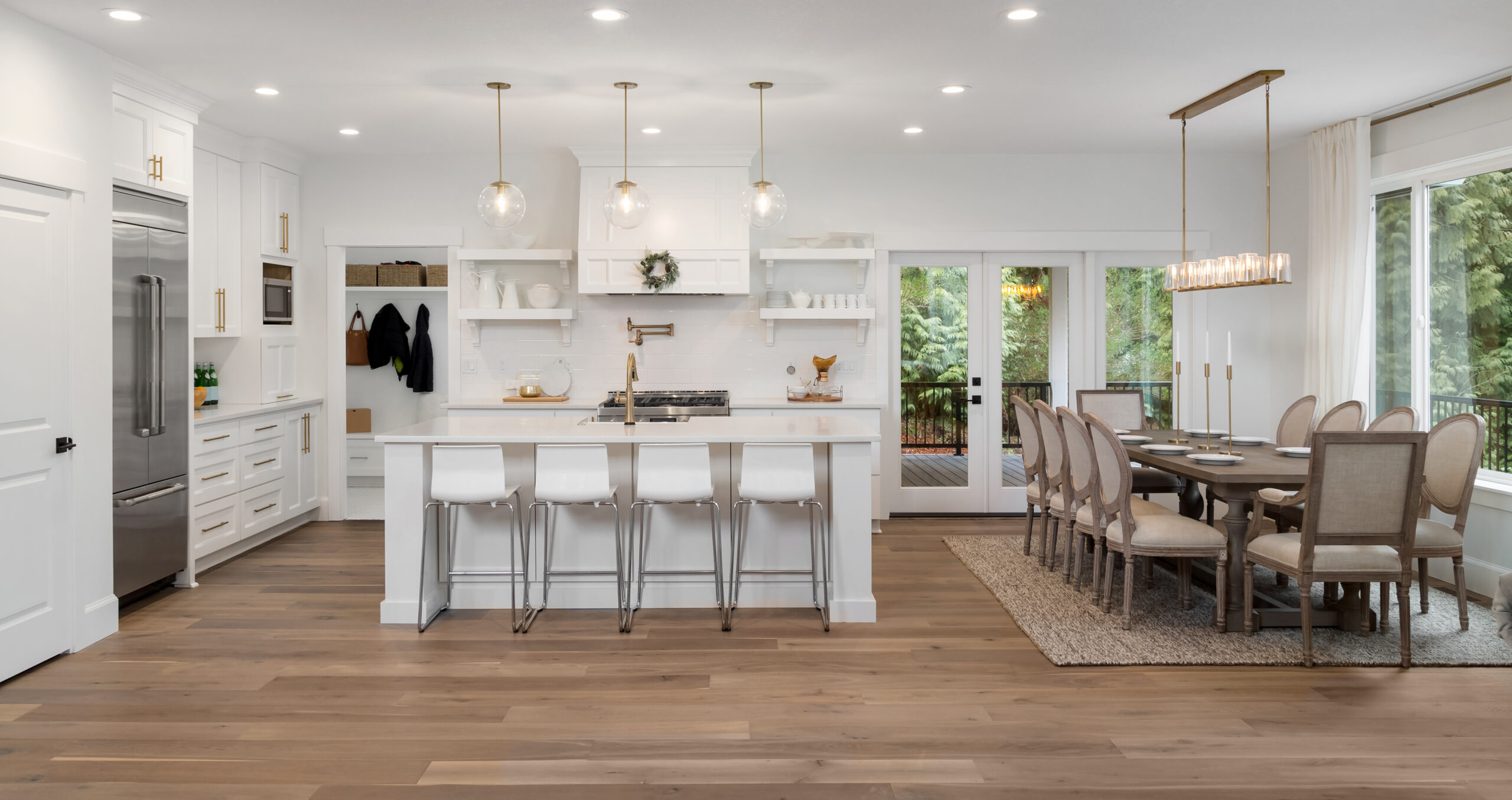 kitchen and dining area remodeling done by zen homes remodeling and construction